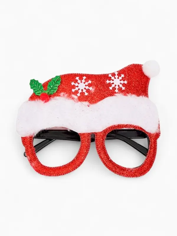 Карнавальные очки «Новогодние» набор 9 штук