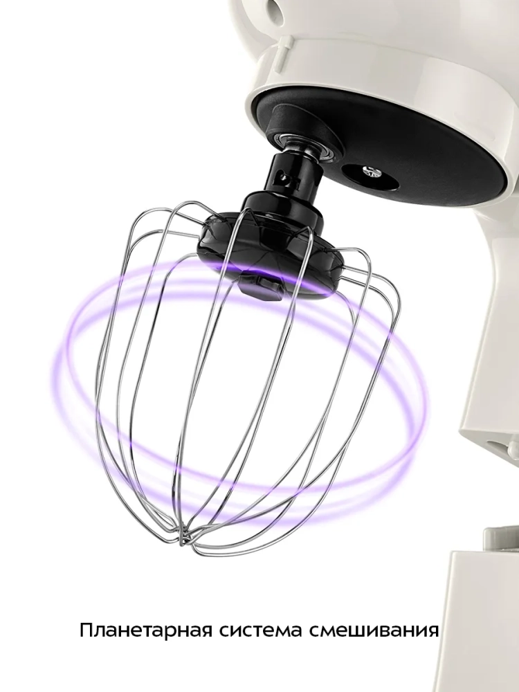 Планетарный миксер кухонный электрический КТ-4418 (2 в 1)