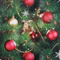 Упаковочная бумага на новый год «Праздник у ёлки», 50 х 70 см, глянцевая Упаковочная бумага на новый год «Праздник у ёлки», 50 х 70 см, глянцевая