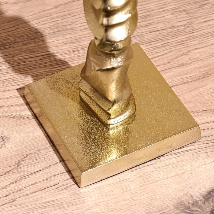 Подсвечник  Подсвечник "Антик" 25 см, алюминий