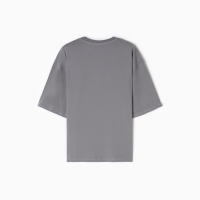 Футболка KAFTAN "пздц", серый, р. 50