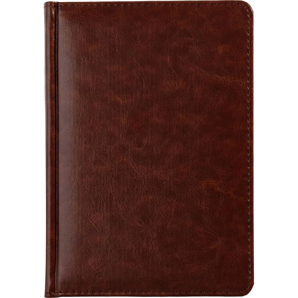 Ежедневник недатированный коричнев,А5,145х205,136л,Sidney NEBRASKA 3-128/03