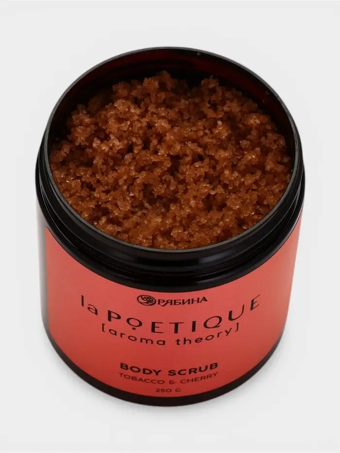 Скраб для тела парфюмированный, аромат &laquo;Вишня и табак&raquo;, 250 г, laPOETIQUE