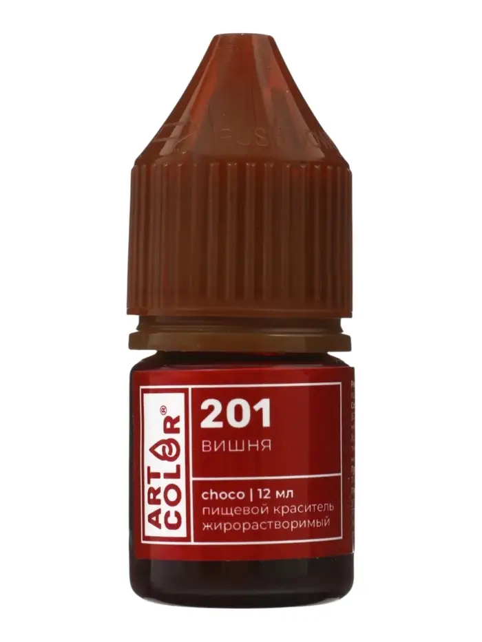 Набор гелевых жирорастворимых пищевых красителей Art Color choco paint, 4 цвета, 12 мл