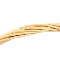 Корзина плетёная для хранения Rika, лоза, с ручкой, натуральная, набор 3 шт.