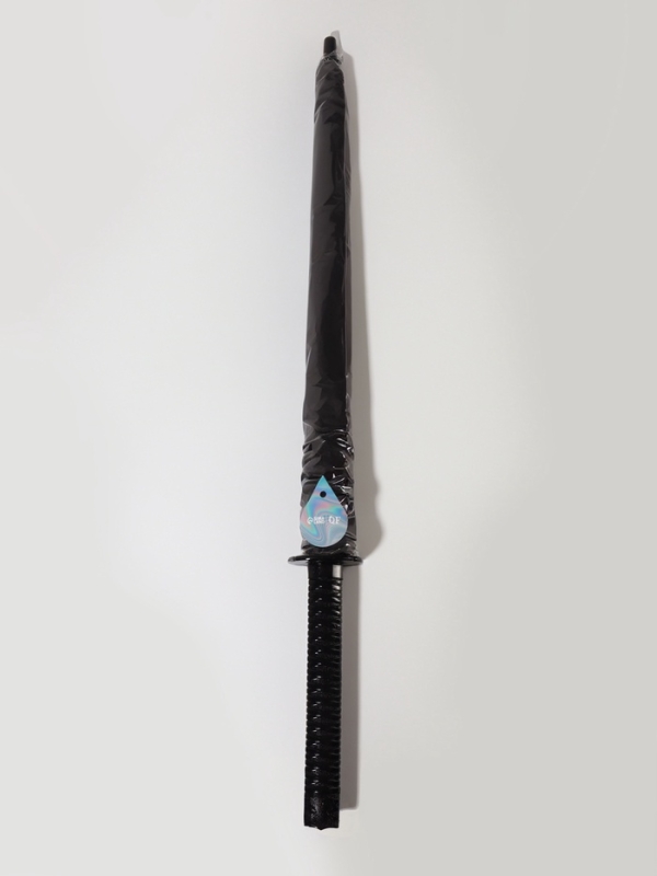 Зонт-трость п/авт R52/60 16сп эпонж САМУРАЙ ручка-катана черный шильд QF Зонт-трость п/авт R52/60 16сп эпонж САМУРАЙ ручка-катана черный шильд QF