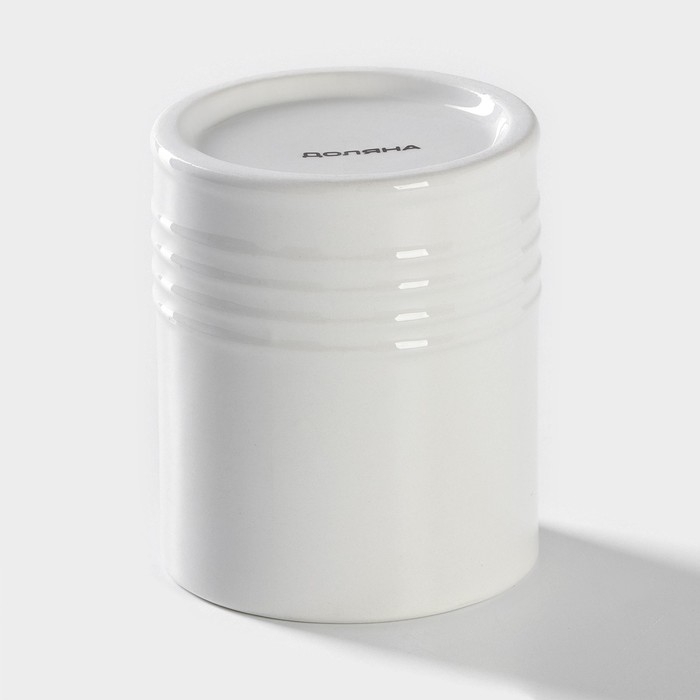Сахарница Доляна «Гурман», 320 мл, цвет белый Сахарница Доляна «Гурман», 320 мл, цвет белый
