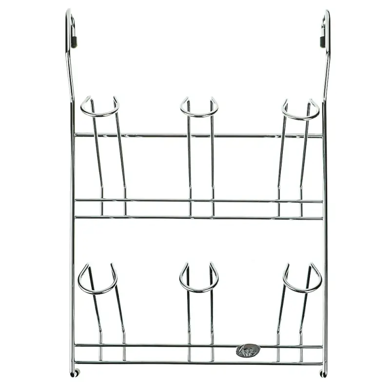 Полка для стаканов тм VETTA, 23,5x11x34cм, хромированная сталь