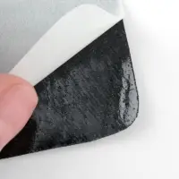Заплатки для одежды, 5.5&times;5.5 см, клеевые, 2 шт., чёрные