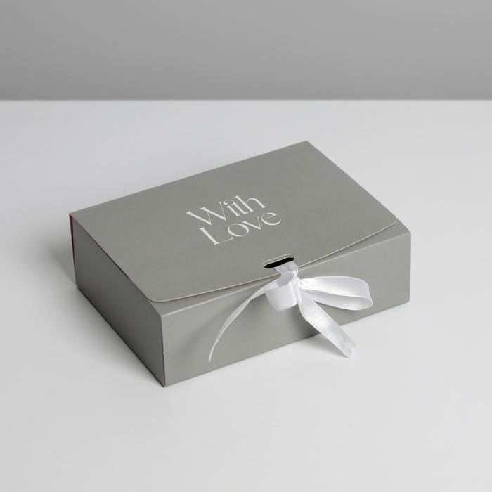 Коробка подарочная складная двухсторонняя, упаковка, «Текстура», 16,5 х 12,5 х 5 см Коробка подарочная складная двухсторонняя, упаковка, «Текстура», 16,5 х 12,5 х 5 см