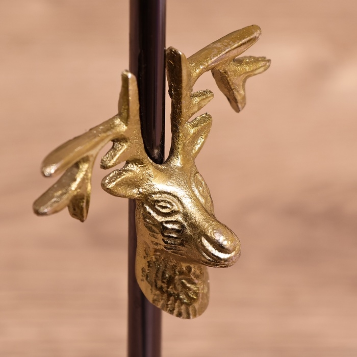 Подсвечник  Подсвечник "Олень" 30 см, металл