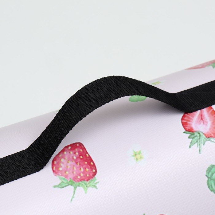 Сумка - переноска для животных  Сумка - переноска для животных "Клубничка", каркасная, 40 х 25 х 25 см