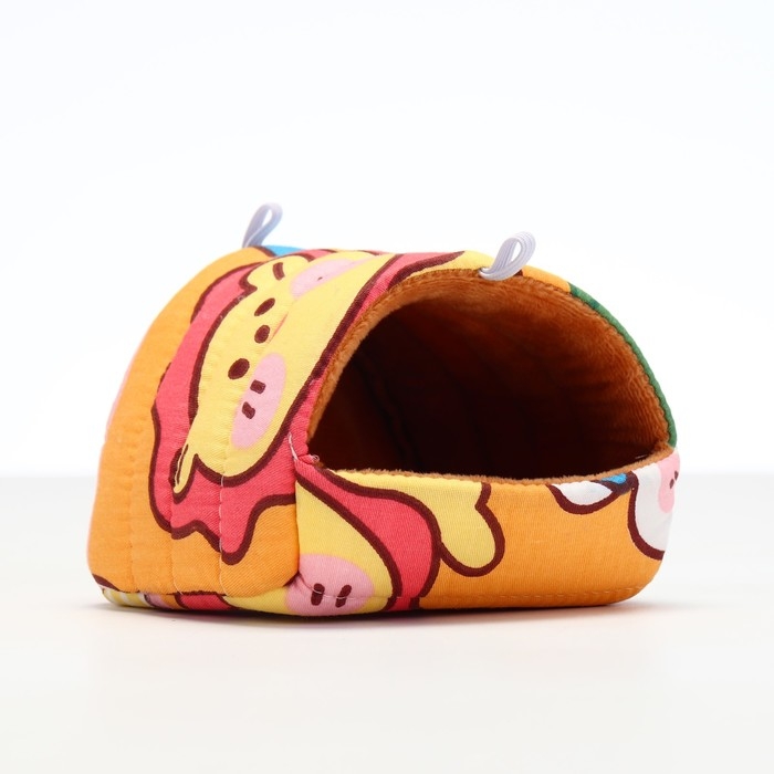 Домик для грызунов  Домик для грызунов "ЛЕВ", желтый