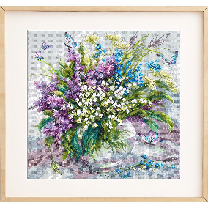 Набор для вышивания крестом «Ласковый май» Набор для вышивания крестом «Ласковый май»