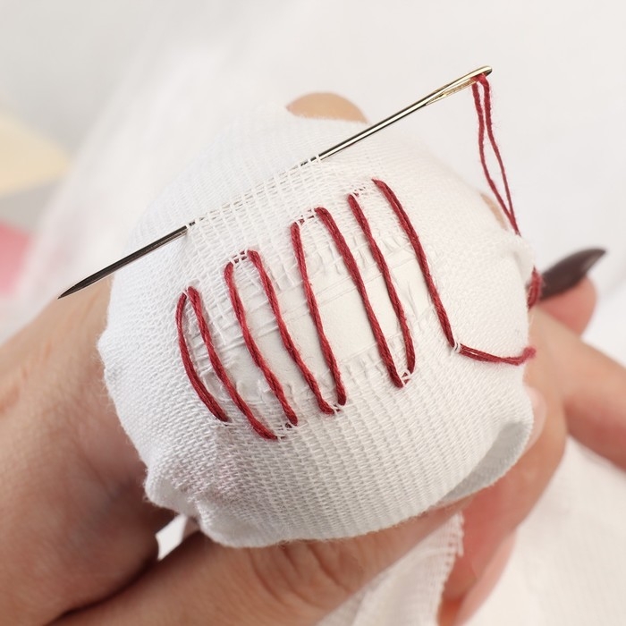 Яйцо для штопки, 4 × 4 × 6 см, цвет белый Яйцо для штопки, 4 × 4 × 6 см, цвет белый