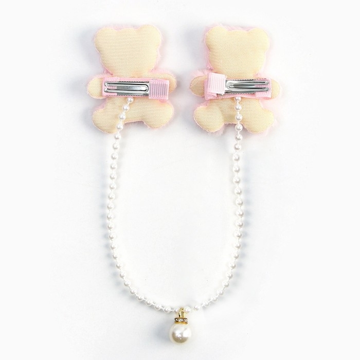 Заколки для волос новогодние «Праздник», на Новый год, набор 2 шт, 5 х 4 см Заколки для волос новогодние «Праздник», на Новый год, набор 2 шт, 5 х 4 см