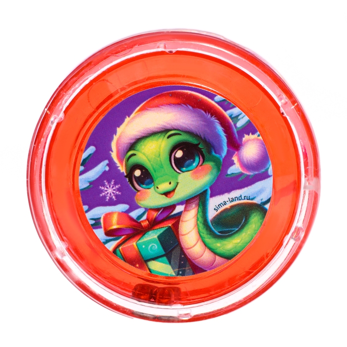 Новый год. Йо-Йо &laquo;Играем вместе&raquo;, змейки, d= 5,5 см