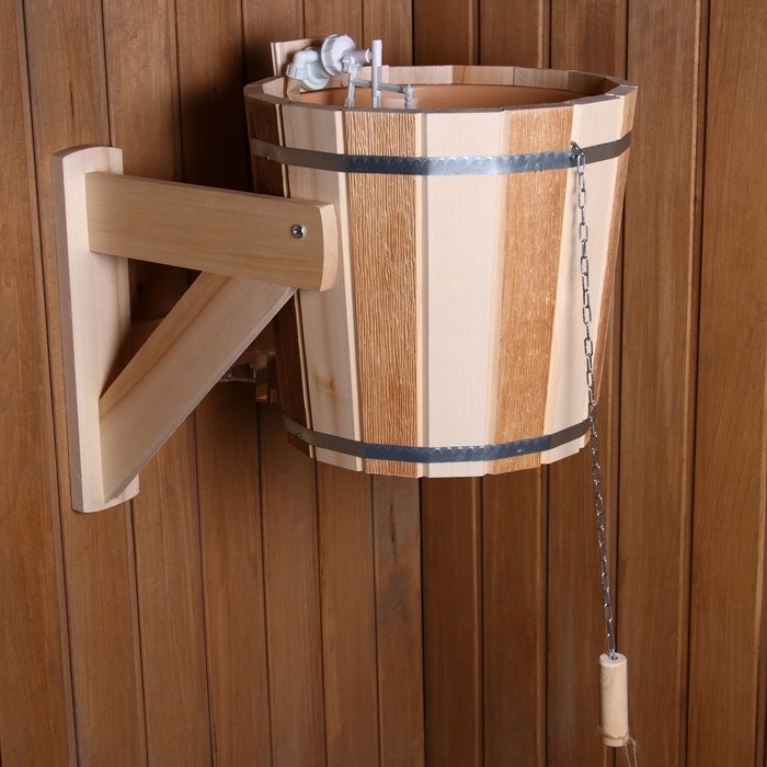 Обливное устройство-ведро, 16 л, с пластиковой вставкой Обливное устройство-ведро, 16 л, с пластиковой вставкой "ТЕРМО"