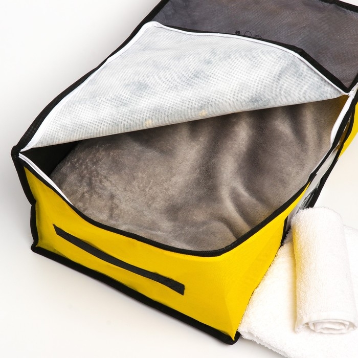 Органайзер для хранения белья, кофр с pvc-окном «Кошки», 43 х 28,5 х 20 см. Органайзер для хранения белья, кофр с pvc-окном «Кошки», 43 х 28,5 х 20 см.