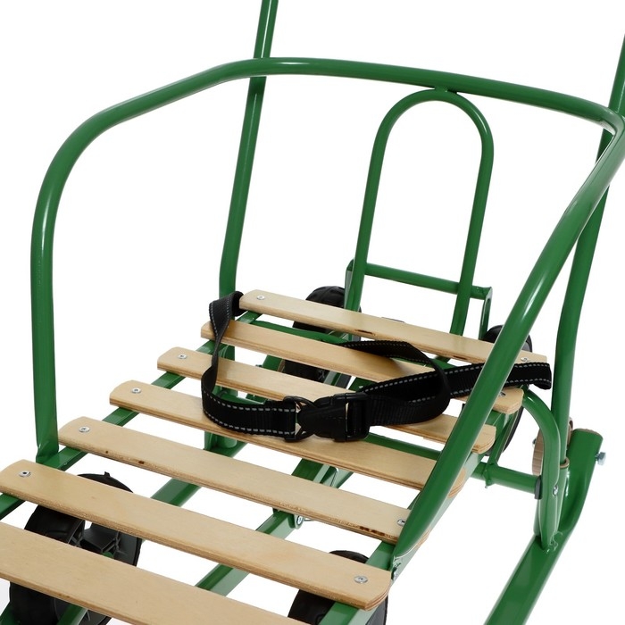 Санки «Тимка 5 универсал», цвет оливковый Санки «Тимка 5 универсал», цвет оливковый