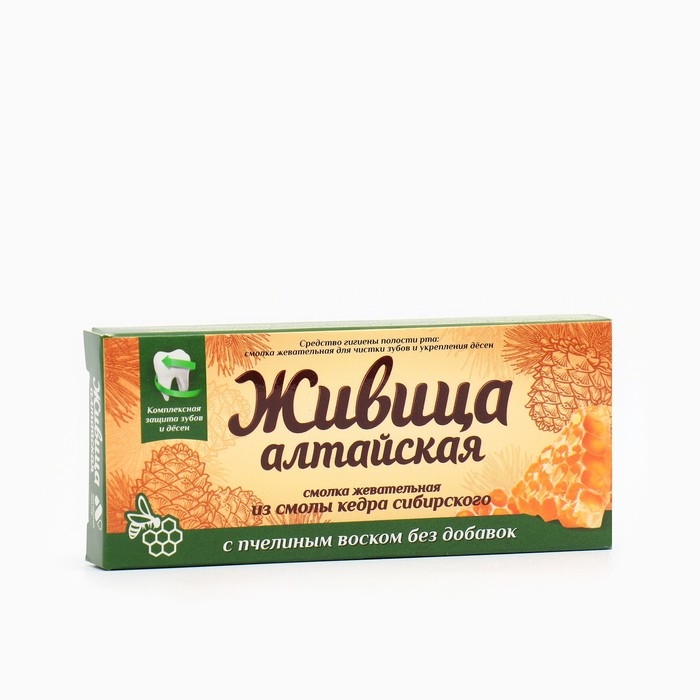 Живица «Алтайская» с пчелиным воском, кедровая Живица «Алтайская» с пчелиным воском, кедровая