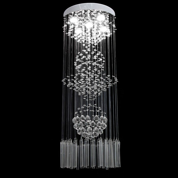 Светильник каскад Светильник каскад "Версалия" 5xLED хром 40х40х102см BayerLux