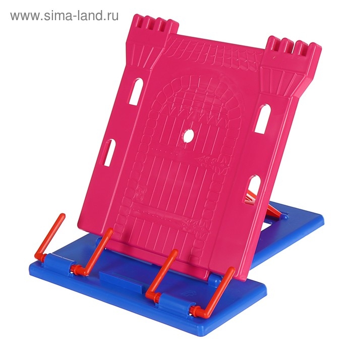 Подставка для книг пластиковая, УНИ Подставка для книг пластиковая, УНИ "Замок", МИКС