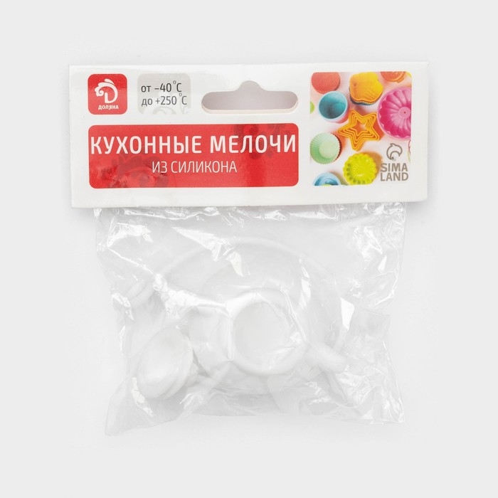 Ситечко для чая Доляна «Чайник», 5,5 см, цвет белый Ситечко для чая Доляна «Чайник», 5,5 см, цвет белый