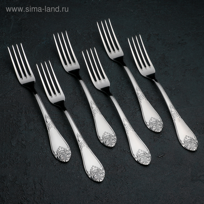 Набор столовых приборов «Дворцовый», 18 предметов, картонная коробка Набор столовых приборов «Дворцовый», 18 предметов, картонная коробка