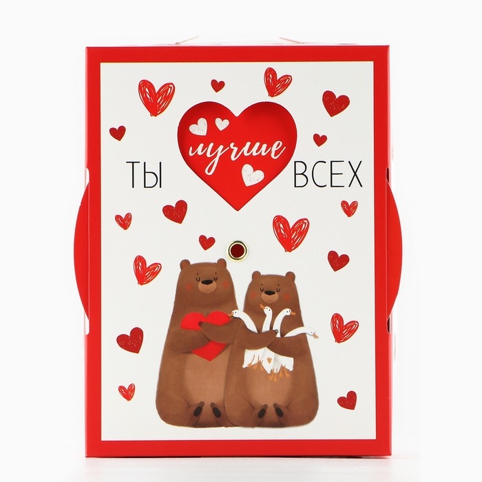 Коробка складная «Любовь », 16 х 12 х 5 см