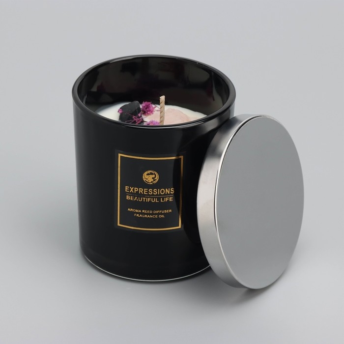Свеча ароматическая  Свеча ароматическая "Aromatic Candle", английская груша и фрезия