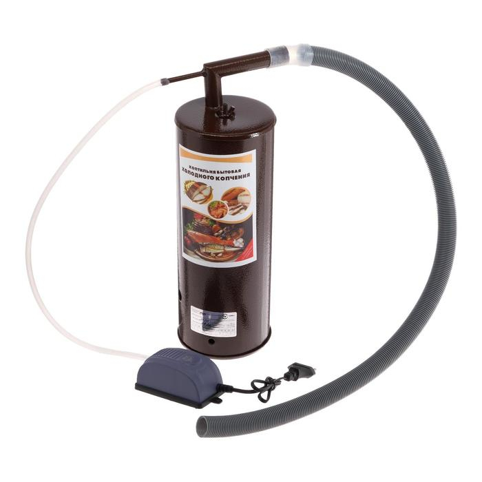 Коптильня холодного копчения Коптильня холодного копчения "Дым Дымыч" 01М, дымогенератор, 32 л, коричневая