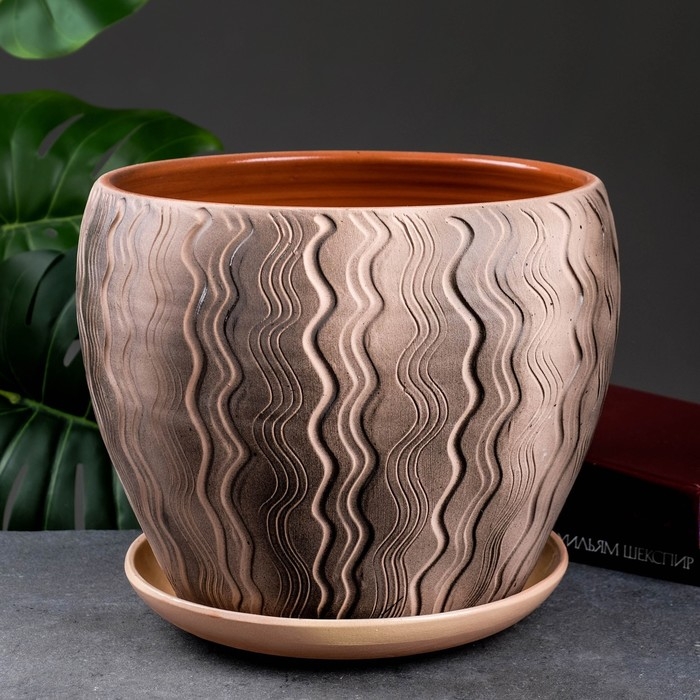 Горшок цветочный Горшок цветочный "Марево" 10л
