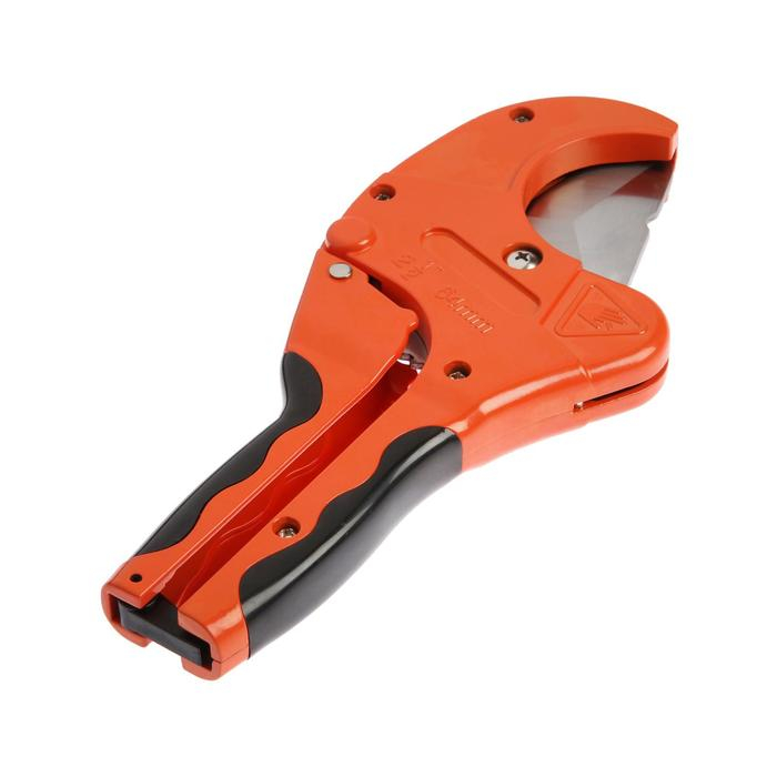 Ножницы для резки труб ТУНДРА по пластику, полуавтомат, усиленные, удлиненные, 2К, до 42 мм Ножницы для резки труб ТУНДРА по пластику, полуавтомат, усиленные, удлиненные, 2К, до 42 мм