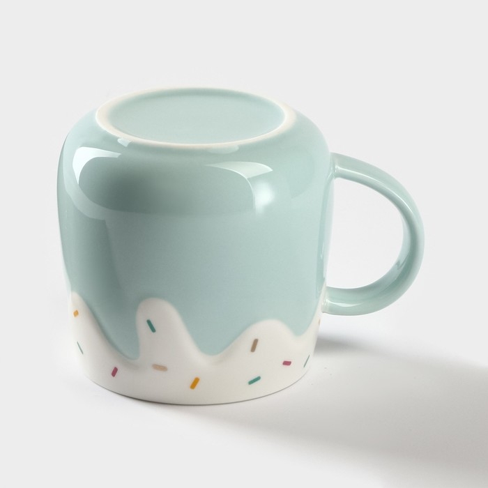 Кружка керамическая «Нежное мороженое», 380 мл, цвет МИКС Кружка керамическая «Нежное мороженое», 380 мл, цвет МИКС