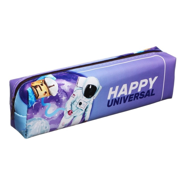 Пенал школьный Пенал школьный "Космонавт", на молнии