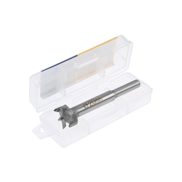 Сверло Форстнера ТУНДРА, твердосплавные пластины, цилиндрический хвостовик, 20 мм Сверло Форстнера ТУНДРА, твердосплавные пластины, цилиндрический хвостовик, 20 мм