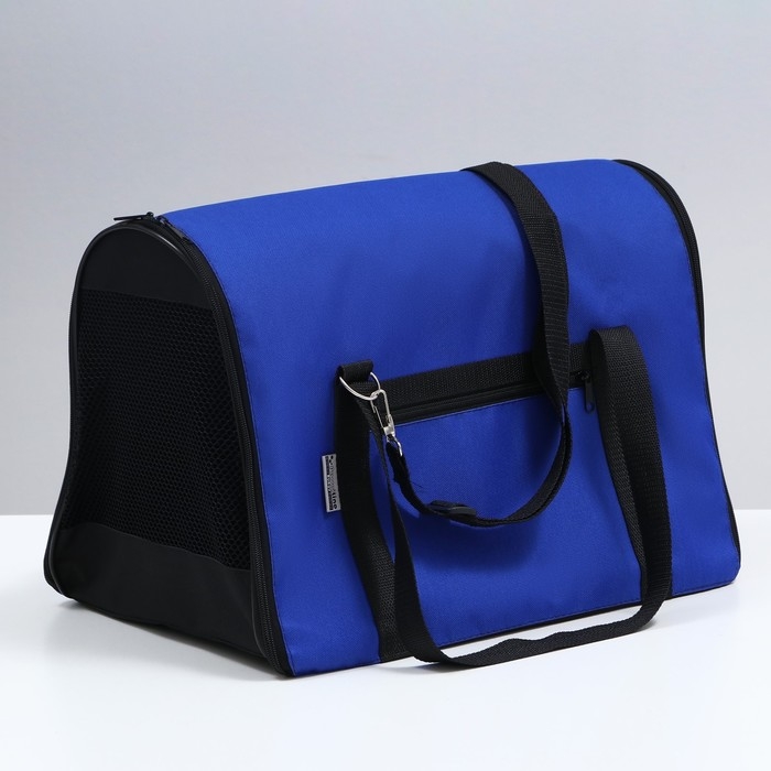 Сумка - переноска для животных, размер M, 43 х 27 х 30 см, синий Сумка - переноска для животных, размер M, 43 х 27 х 30 см, синий