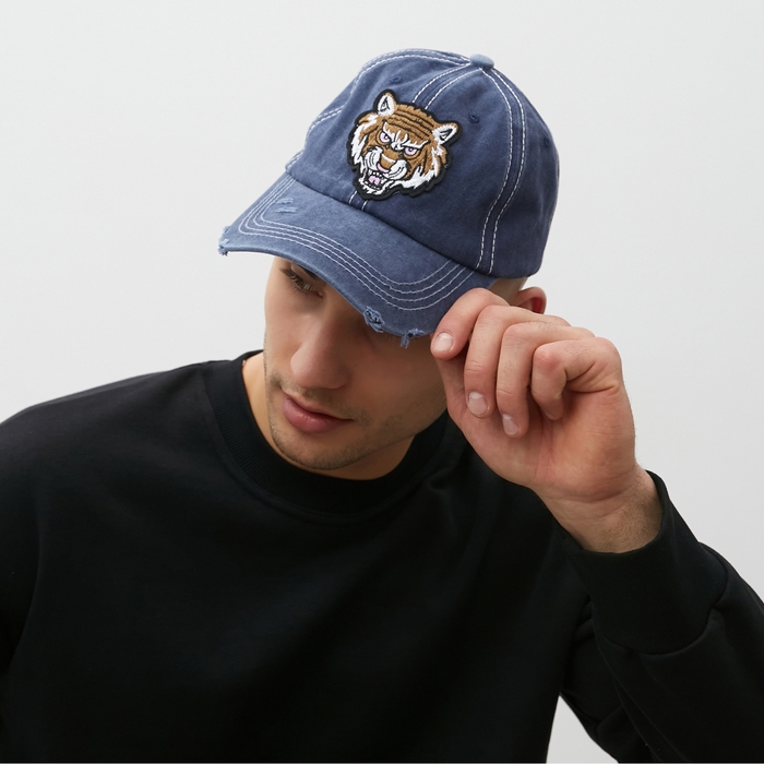 Кепка мужская MINAKU  Кепка мужская MINAKU "Tiger", цвет синий, р-р 56-58