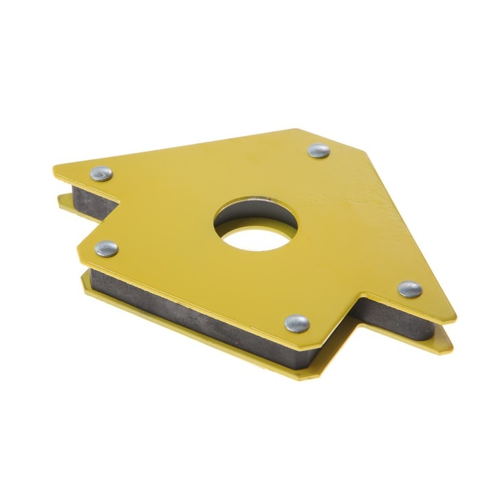 Магнитный угольник для сварки ТУНДРА, 45,90,135°, усилие на отрыв 23 кг Магнитный угольник для сварки ТУНДРА, 45,90,135°, усилие на отрыв 23 кг