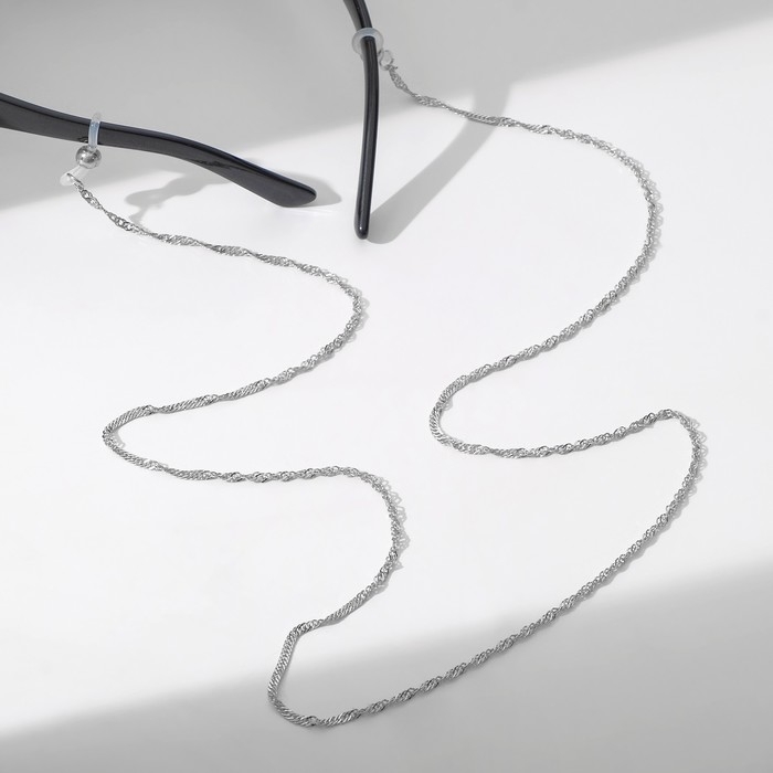 Цепочка для очков «Эстетика» №24, цвет серебро, 70 см Цепочка для очков «Эстетика» №24, цвет серебро, 70 см