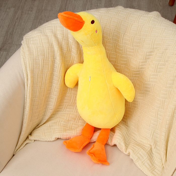 Мягкая игрушка «Гусь», 60 см, цвет жёлтый Мягкая игрушка «Гусь», 60 см, цвет жёлтый