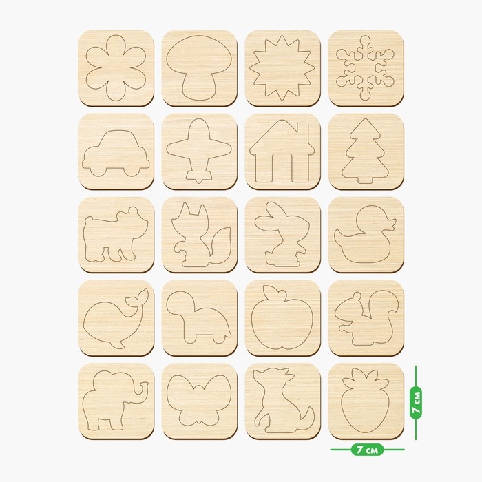 Набор для творчества «Трафареты и фигурки для раскрашивания» Набор для творчества «Трафареты и фигурки для раскрашивания»