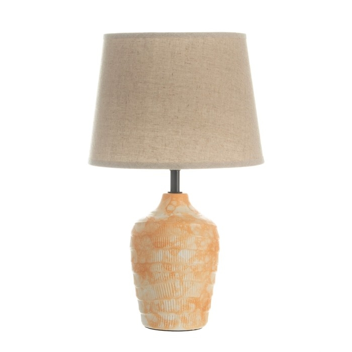 Настольная лампа Настольная лампа "Далия" Е14 40Вт оранжевый 22,5х22,5х37см RISALUX