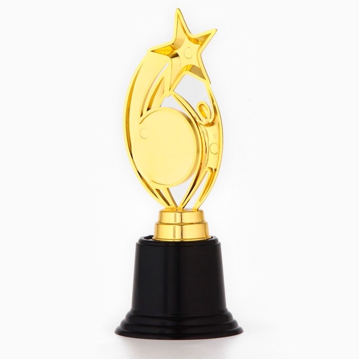 Кубок наградная фигура: звезда «Ты звезда» золото, пластик, 18,5 х 7 х 7 см. Кубок наградная фигура: звезда «Ты звезда» золото, пластик, 18,5 х 7 х 7 см.