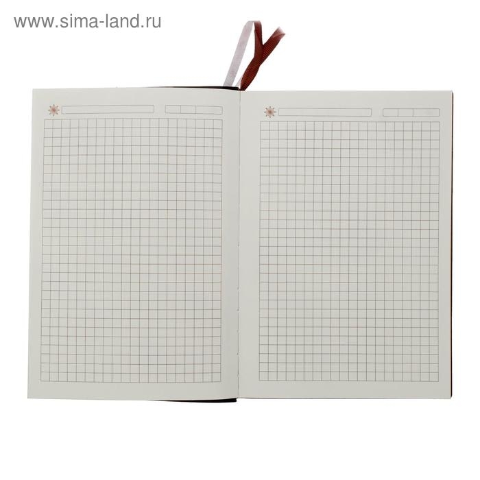 Ежедневник недатированный А6+,116 листов в клетку, обложка ПВХ ЛАЙТ, тонированный срез, МИКС Ежедневник недатированный А6+,116 листов в клетку, обложка ПВХ ЛАЙТ, тонированный срез, МИКС