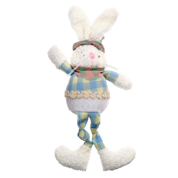 Мягкая игрушка «Зайчик», 11 см, виды МИКС Мягкая игрушка «Зайчик», 11 см, виды МИКС