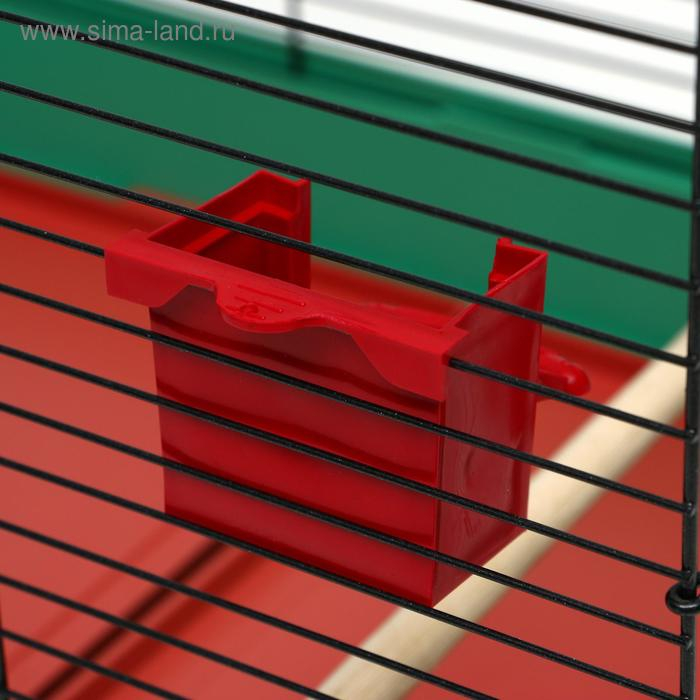 Клетка для попугая Клетка для попугая "Фиона", 4 яруса, 48 х 38 х 65 см, микс цветов