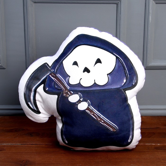 Мягкая игрушка «Смерть с косой», цвет чёрный Мягкая игрушка «Смерть с косой», цвет чёрный