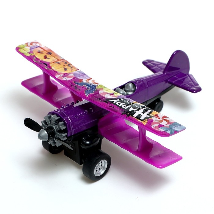 Самолёт металлический «Кукурузник», инерционный, цвет МИКС Самолёт металлический «Кукурузник», инерционный, цвет МИКС